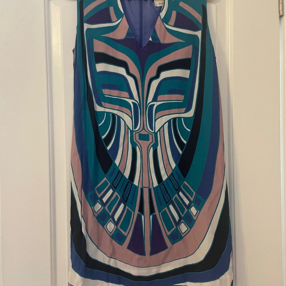 Nicole Miller Printed Dress - size Small - Picture 2 of 10